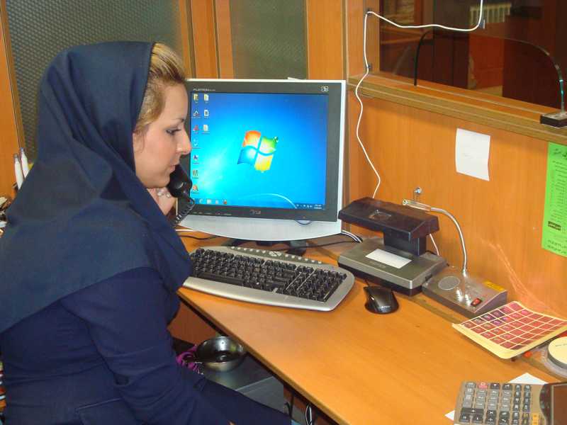 سیستم صوتی گیشه کاواک در میز خدمت اتحادیه املاک تهران به سیستم صوتی گیشه مدل 9909 مجهز شد 